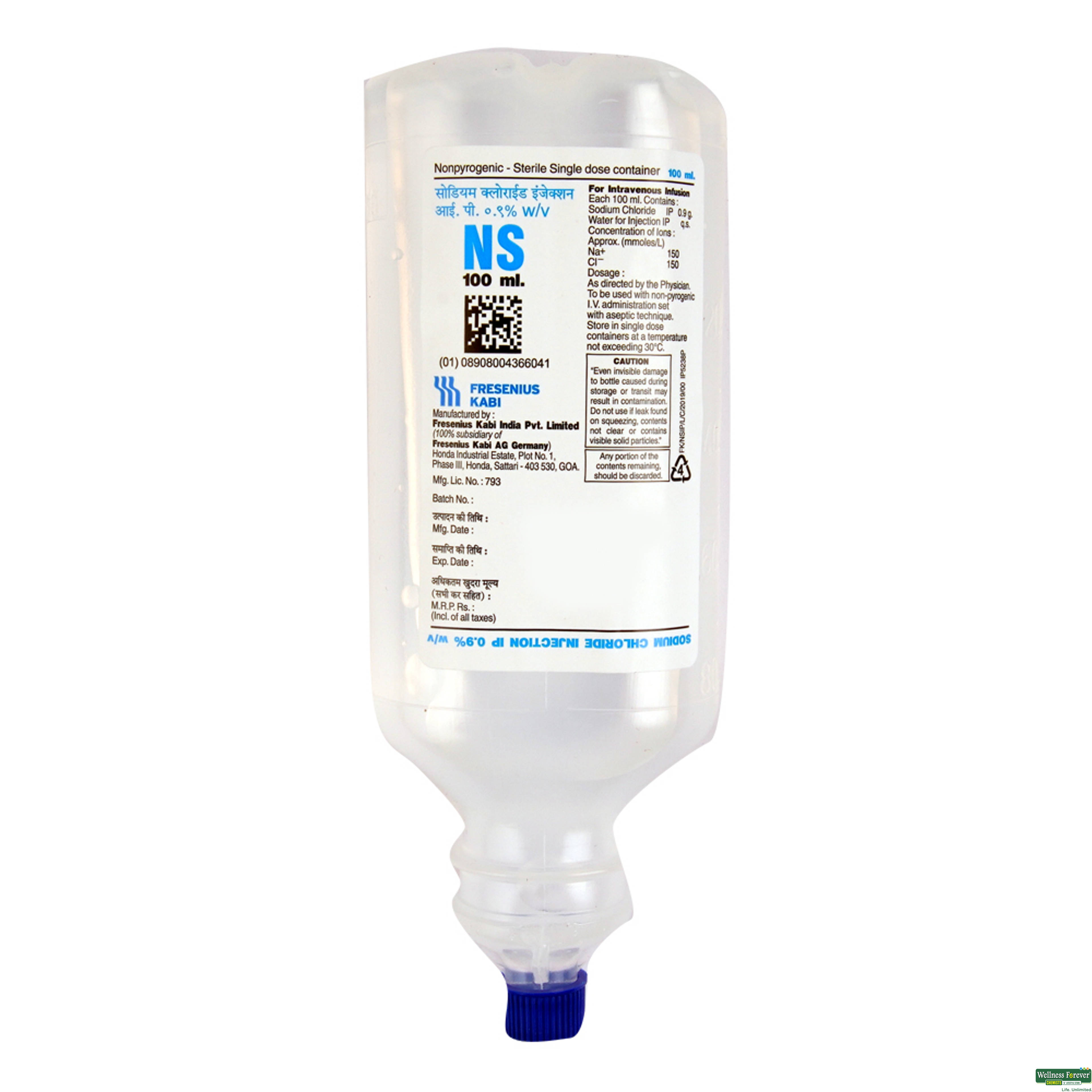 NS 100ML I.V FKB-image